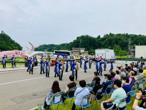 【地域の魅力探り隊 with 北陸大学】
vol.08　イカの駅つくモールで「イカキングフェス」　復興への思いを共有